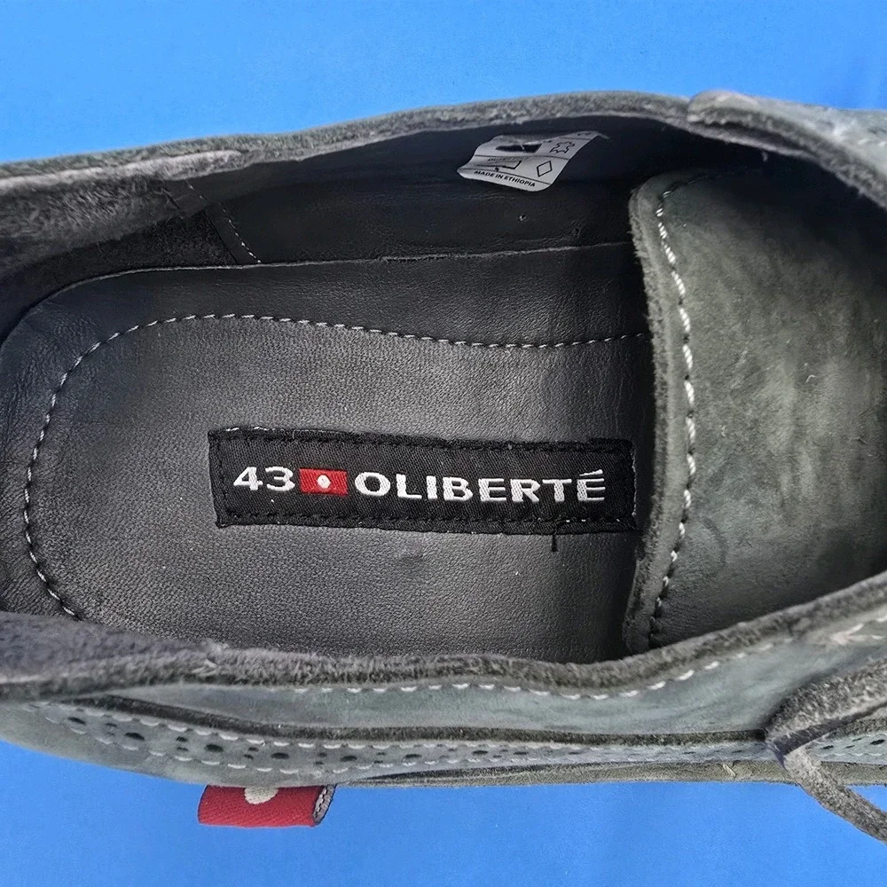 Oliberte Green Suede‎ Wingtip Oxfords EU43
